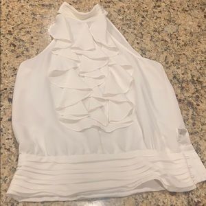 white tank top blouse